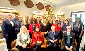 Rotarians and Guests who attended the Christmas Lunch
